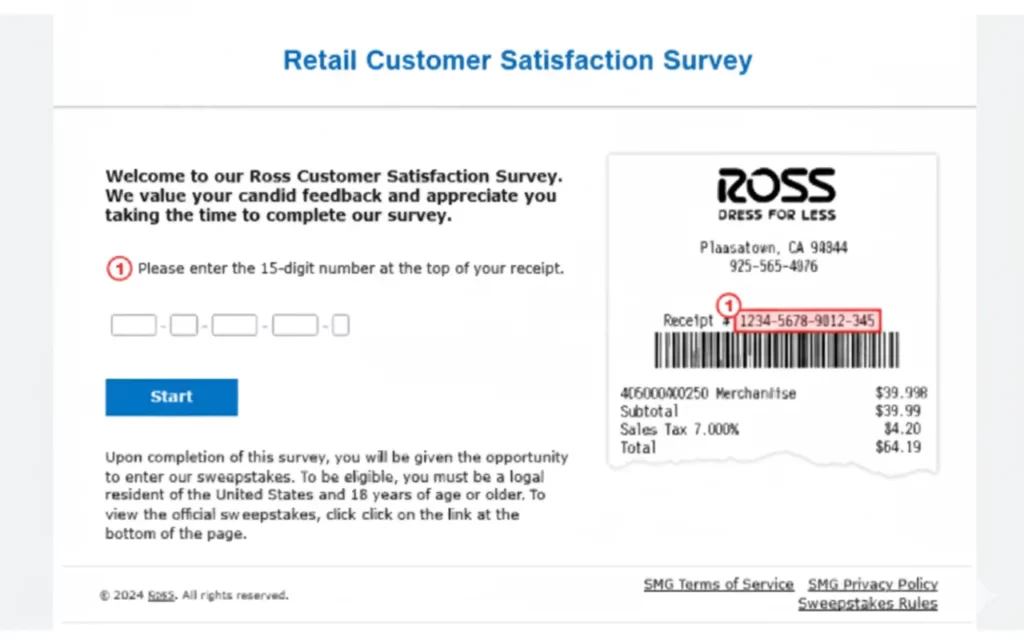 How to Participate in the Ross Survey