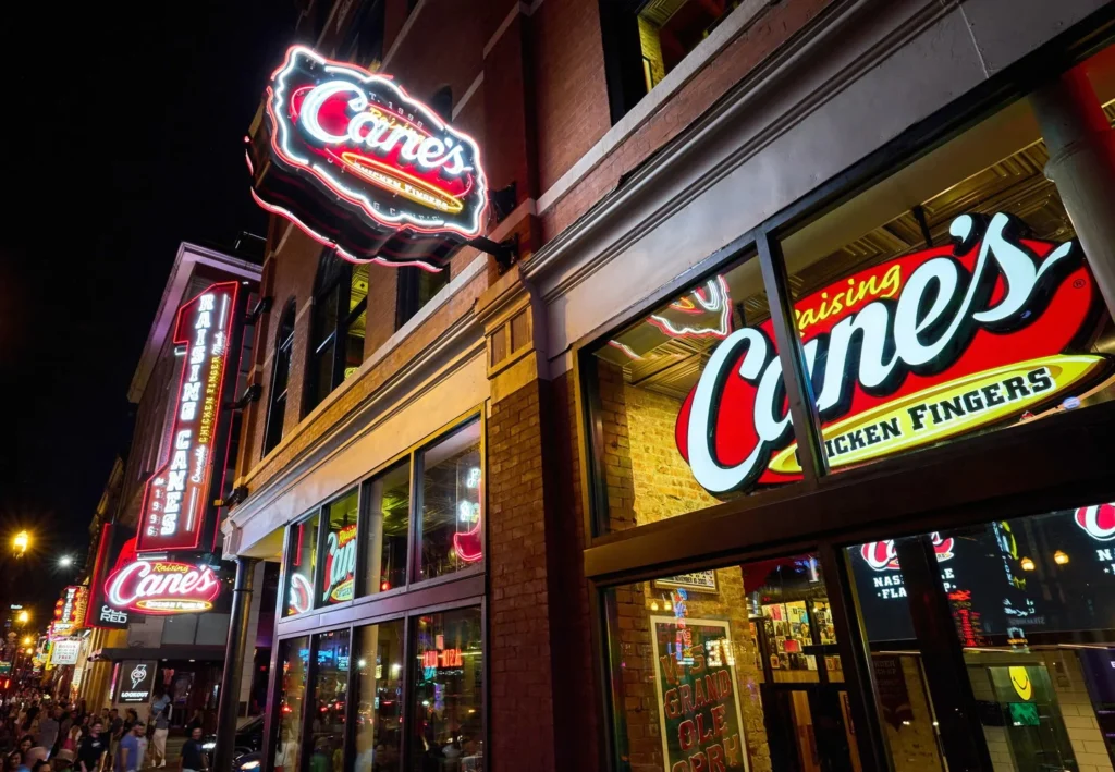 Raising Cane’s restaurants